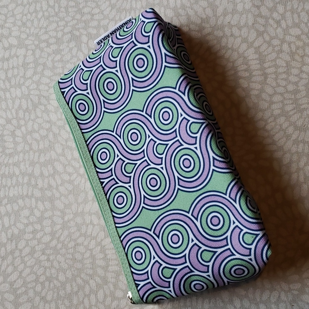 Clinique Jonathan Adler Swirl Print Cosmetic Bag NWOT